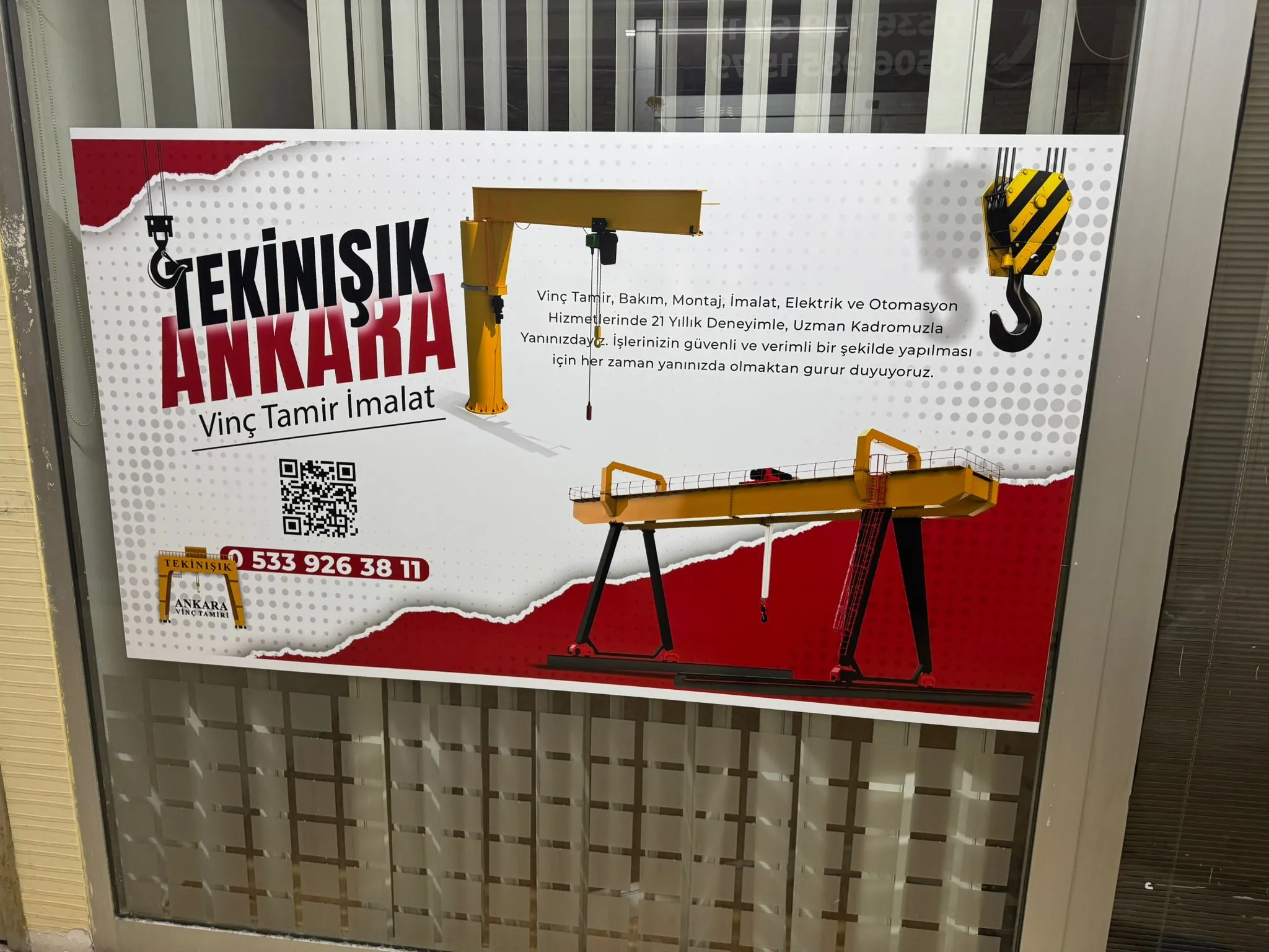  Mamak Vinç Tamiri Hizmeti 